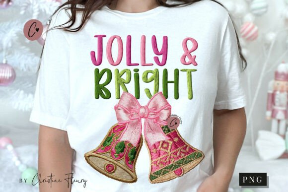 Faux Embroidery Jolly Bright PNG Review