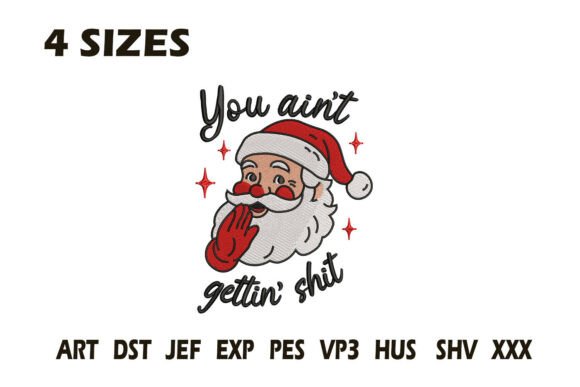 Funny Santa Christmas Embroidery: A Designer’s Review