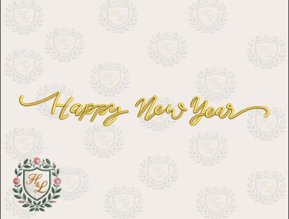 Gold New Year Embroidery Files: A Designer’s Review