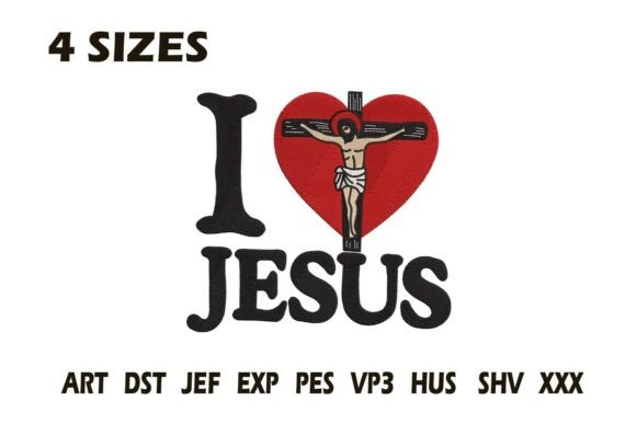 I Love Jesus Embroidery Design: A Boutique Review