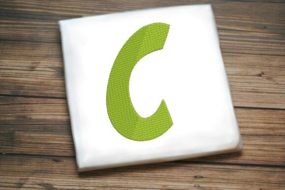 Review: Alphabet Letter C Embroidery Design