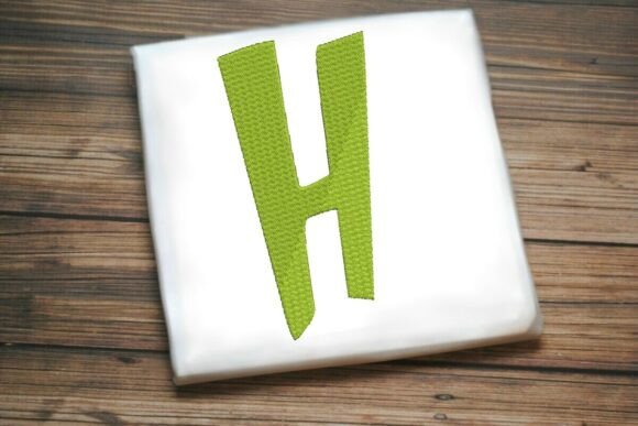 Review: Alphabet Letter H Machine Embroidery Design