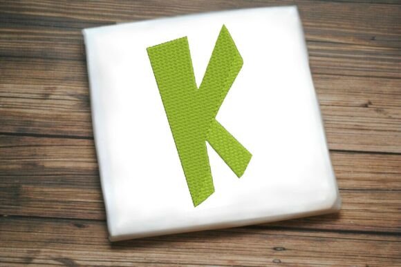 Review: Alphabet Letter K Machine Embroidery Design
