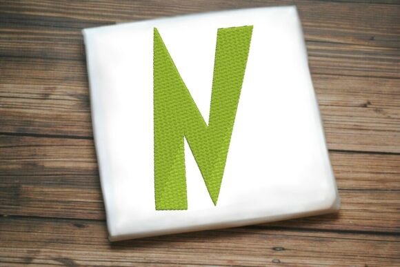 Review: Alphabet Letter N Machine Embroidery Design
