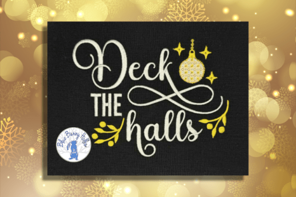 Review: Deck the Halls Embroidery Design