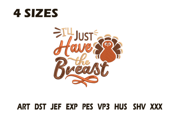 Review: Funny Turkey Breast Embroidery Design