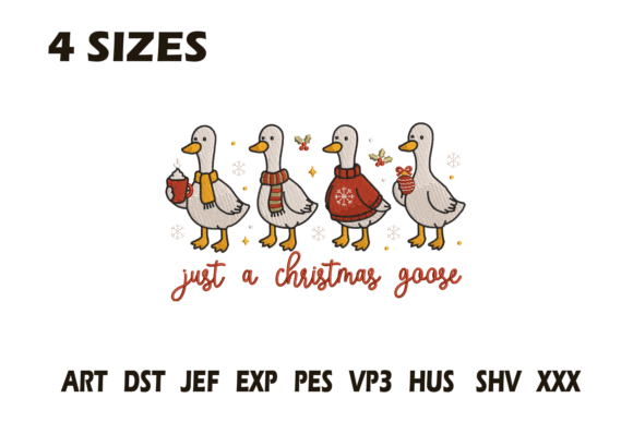 Review: Just a Christmas Goose Embroidery