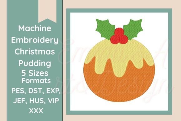Reviewing Christmas Pudding Machine Embroidery
