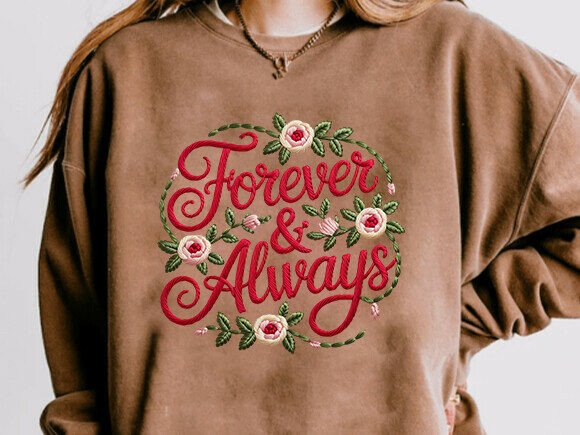 Reviewing Embroidery Quote Romantic Hand-Stitched for Holiday Sales