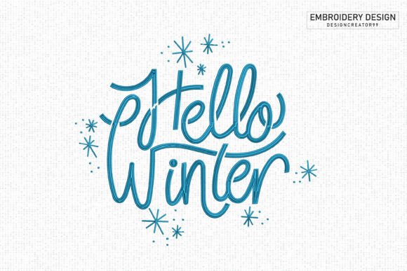 Reviewing Hello Winter Embroidery for Real Projects