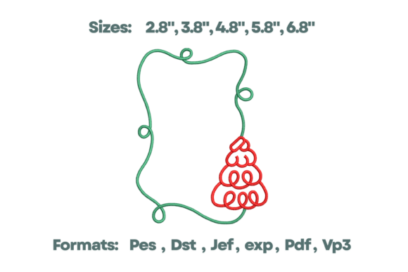 Reviewing Holly Berries Corner Frame Embroidery