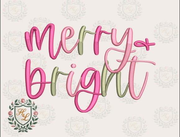 Reviewing Pink Merry Christmas Embroidery Files