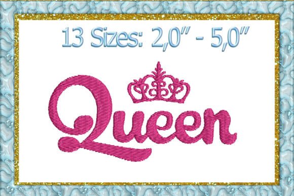 Reviewing the Queen Embroidery Design for Real Projects