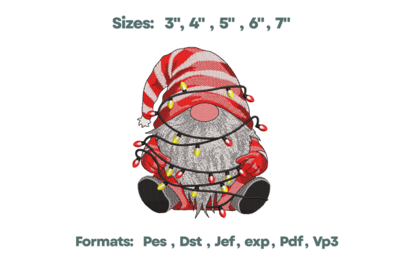 Tangled Lights Gnome Embroidery Review