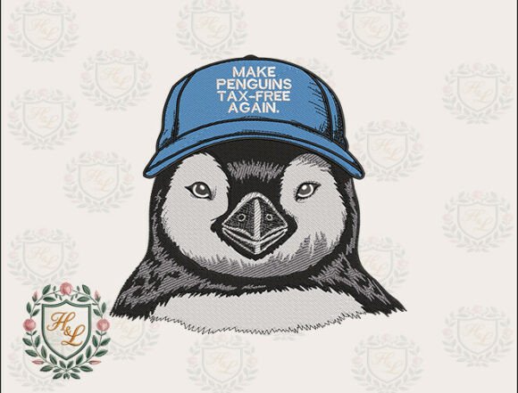 Tax Free Penguin Embroidery Files Review